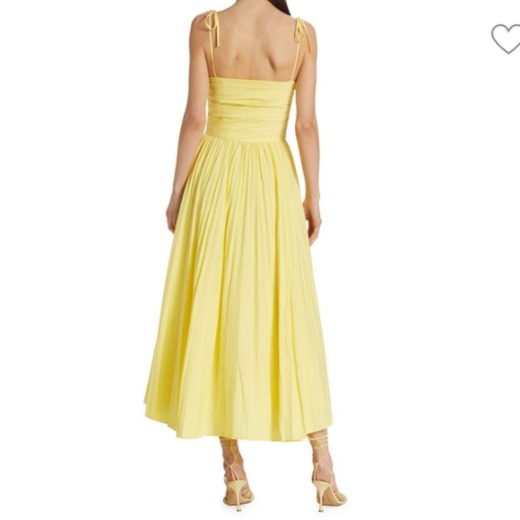 SIMKHAICaroline Pleated Midi A-Line Dress - Picture 5 of 5